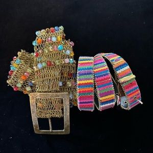Colorful Ladies Belts